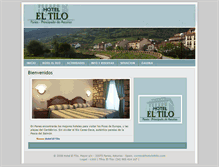 Tablet Screenshot of hoteleltilo.com